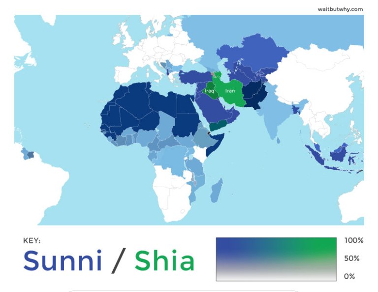 Sunni-Shia-Uyan-Map